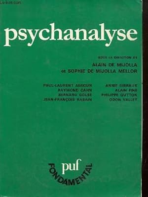 Imagen del vendedor de Psychanalyse a la venta por Le-Livre