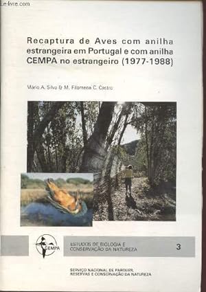Bild des Verkufers fr Estudos de Biologica e conservao da natureza n3 : Recatpura de aves com anilha estrangeria em Portugal e com anilha CEMPA no estrangeiro (1977-1988) zum Verkauf von Le-Livre