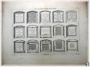 Antigua Litografía - Old Litography : OBRAS EN METALES, MÁRMOLES Y PIEDRAS COMUNES. Nº2