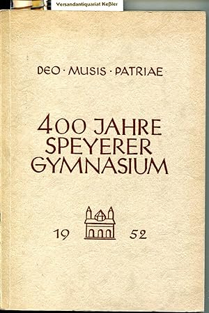400 Jahre Speyerer Gymnasium