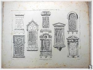 Antigua Litografía - Old Litography : OBRAS EN METALES, MÁRMOLES Y PIEDRAS COMUNES, Nº 3