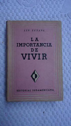 Imagen del vendedor de LA IMPORTANCIA DE VIVIR a la venta por Ernesto Julin Friedenthal