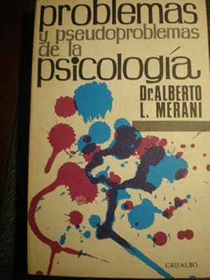 Seller image for Problemas y pseudoproblemas de la psicologa for sale by Librera Antonio Azorn