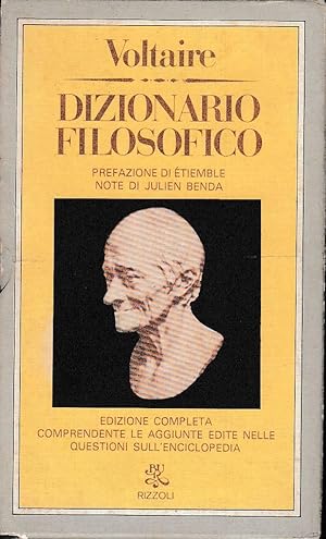 DIZIONARIO FILOSOFICO