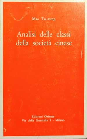 Analisi delle classi della società cinese