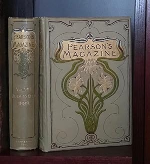 Seller image for PEARSON'S MAGAZINE (2 Vols) Jan. to June and July to Dec. 1899 (complete year). Includes classic early Gaslight Science Fiction; Fantasy and adventure fiction; Real Ghost Stories. for sale by Stoneman Press
