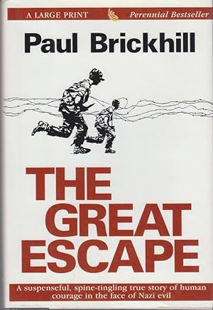 Bild des Verkufers fr The great escape / Paul Brickhill. Introd. by George Harsh / Large print book zum Verkauf von Bcher bei den 7 Bergen