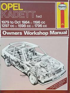 Opel Kadett Fwd Owners Workshop Manual