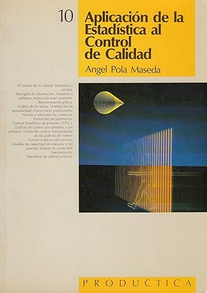 Seller image for APLICACIN DE LA ESTADSTICA AL CONTROL DE CALIDAD for sale by Libreria Rosela