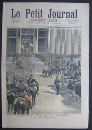 LE PETIT JOURNAL Supplément illustré 4 novembre 1893