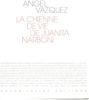 Bild des Verkufers fr La chienne de vie de Juanita Narboni zum Verkauf von librairie philippe arnaiz