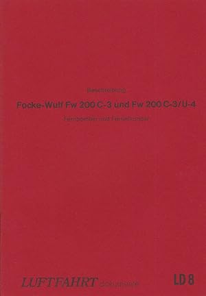 Seller image for Beschreibung Focke-Wulf Fw 200 C-3 und Fw 200 C-3/U-4 - Fernbomber und Fernerkunder for sale by Antiquariat Torsten Bernhardt eK