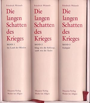 Die langen Schatten des Krieges (3 Bde.): Im Land der Blinden - Klug wie die Schlange, sanft wie ...