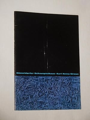 Seller image for Monatsheft des Dsseldorfer Schauspielhauses VIII, 1963/64 (April 1964). Programmheft DAS LIED DER LIEDER [und] DER APOLLO VON BELLAC von Giraudoux. Insz.: Werner Kraut, Ausstattung: Pit Fischer. Mit Ingrid Ernest, Elvira Hofer, Maria Alex, Anna Tardi, Karl Maria Schley; Gnter Knig, Otto Strhlin, Dom de Beern, Peter Esser, Hansjakob Grblingshoff for sale by Fast alles Theater! Antiquariat fr die darstellenden Knste