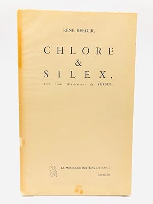 Bild des Verkufers fr Chlore et silex zum Verkauf von Librairie Poids Plume