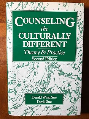 Seller image for Counseling the Culturally Different: Theory and Practice for sale by Jake's Place Books