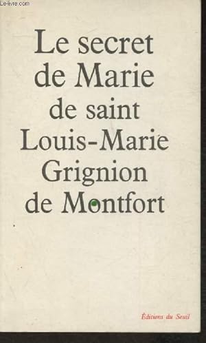 Seller image for Le secret de Marie for sale by Le-Livre