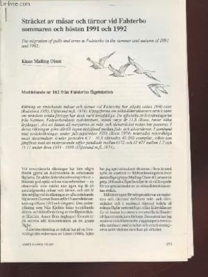 Image du vendeur pour Tir  part : Anser Vol. 32 : Strcket av masar och trnor vid Falsterbo sommaren och hsten 1991 och 1992. mis en vente par Le-Livre