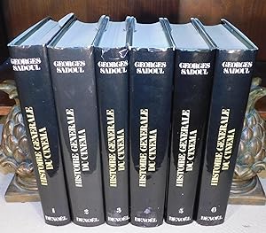 HISTOIRE GÉNÉRALE DU CINÉMA (série complète des 6 volumes traitant des années 1832 à 1929)