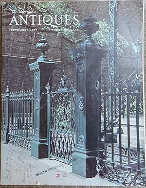 Imagen del vendedor de Antiques (The Magazine) September 1977 Vol. CXII No. 3 a la venta por Faith In Print