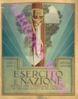 Esercito e Nazione. Rivista per l'Ufficiale Italiano.