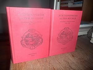 Auktionspreise alter Bücher Deutschland - Österreich - Schweiz 1995 - 1999. Register zum Taschenb...