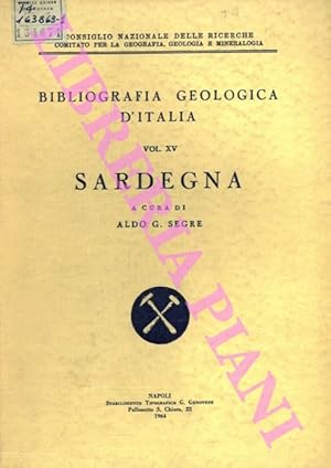 Bibliografia geologica della Sardegna. Vol. XV.