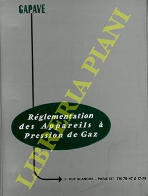 Réglementation des Appareils à Pression de Gas.