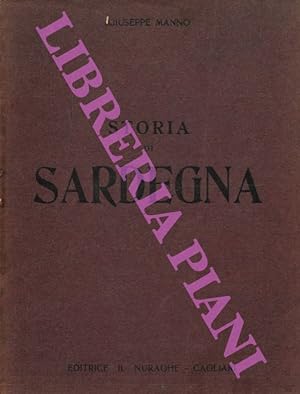 Storia di Sardegna. Volume terzo.
