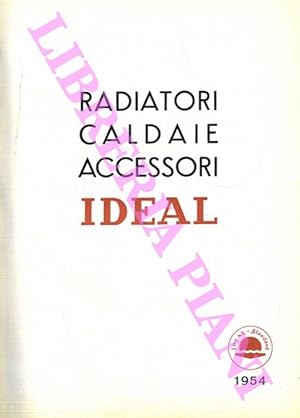 Radiatori Caldaie Accessori "Ideal". 1954.