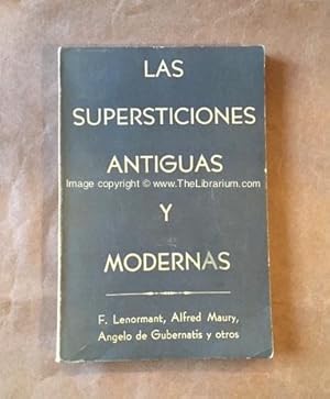 Immagine del venditore per Las Supersticiones Antiguas y Modernas venduto da Librarium