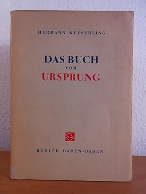 Seller image for Das Buch vom Ursprung for sale by Antiquariat Weber