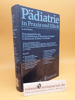 Image du vendeur pour Pdiatrie in Praxis und Klinik Bd. 3. mis en vente par Roland Antiquariat UG haftungsbeschrnkt