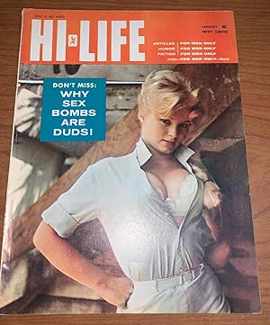Seller image for Hi Life Magazine, January 1961; Vol 3, No. 3 ( "The Horror of it All" by Ellison & "The Mocking Bird" by Gregg) for sale by DogStar Books