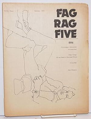 Seller image for Fag Rag: a gay male newspaper; #5 Summer 1973: Isherwood Interview for sale by Bolerium Books Inc.