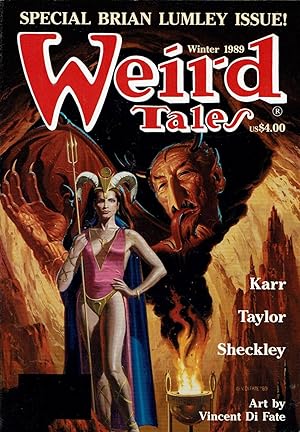 Weird Tales no. 295. Winter 1989. Special Brian Lumley Issue!