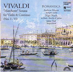 Romanesca performs Manchester Sonatas for Violin and Continuo - Nos. I-VI [COMPACT DISC]