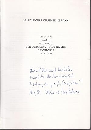 Bild des Verkufers fr Kleist und sein "Kthchen von Heilbronn". Vom Autor gewidmeter und signierter Sonderdruck zum Verkauf von Graphem. Kunst- und Buchantiquariat