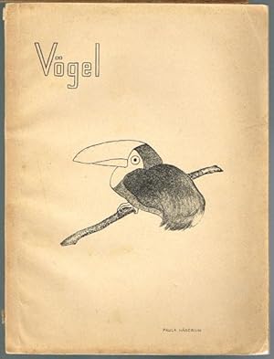 Vögel. Original-Lithographien von Paula Häberlin.