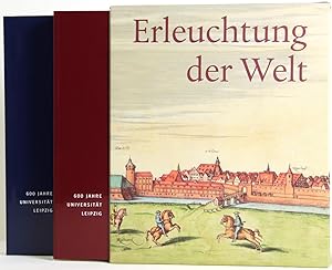 Seller image for Erleuchtung der Welt. Sachsen und der Beginn der modernen Wissenschaften. 600 Jahre Universitt Leipzig. Essays. - Katalog. 2 Bnde. for sale by Schsisches Auktionshaus & Antiquariat