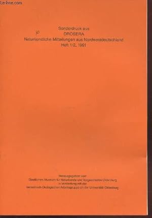 Bild des Verkufers fr Tir  part : Drosera Vol.91 n1-2 (1991) : Zum Vorkommen von Schwebfliegen (Diptera, Syrphidae) im Gebiet der Stadt Osnabrck. zum Verkauf von Le-Livre