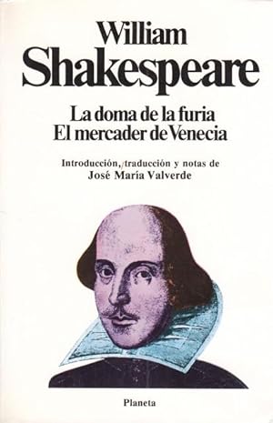 Imagen del vendedor de LA DOMA DE LA FURIA; EL MERCADER DE VENECIA a la venta por Librera Vobiscum