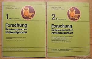 Nationalpark Bayerischer Wald. Forschung in mitteleuropäischen Nationalparken. 1. Tagungsbericht:...