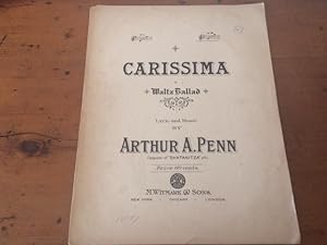 Seller image for CARISSIMA for sale by Jim Hodgson Books