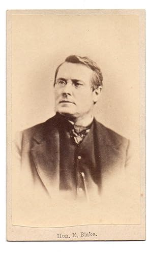 Image du vendeur pour Carte de visite of Hon. Edward Blake mis en vente par Attic Books (ABAC, ILAB)