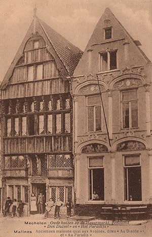 Mechelin Malines Antique Belgium POstcard