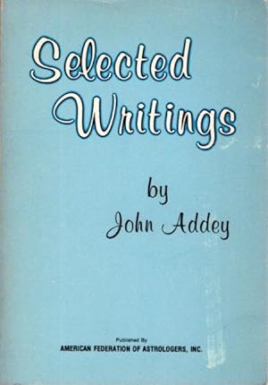 Seller image for SELECTED WRITINGS for sale by By The Way Books