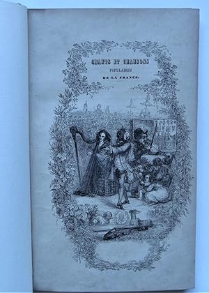 Chants et chansons populaires de la France. 17 Lieferungen 1843