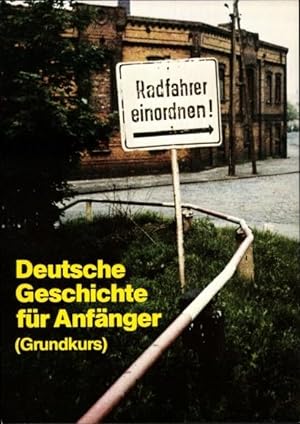 Bild des Verkufers fr Knstler Ansichtskarte / Postkarte Klaus Staeck, Deutsche Geschichte, Grundkurs zum Verkauf von akpool GmbH