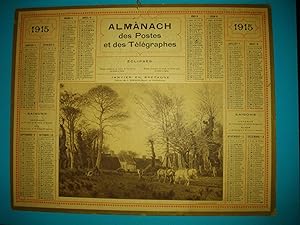 ALMANACH DES POSTES ET DES TELEGRAPHES 1915